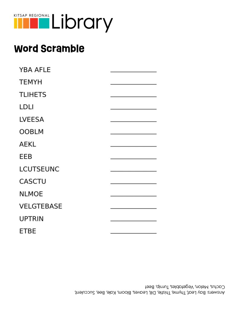 Congratulations, 30hour reader! Kitsap Regional Library